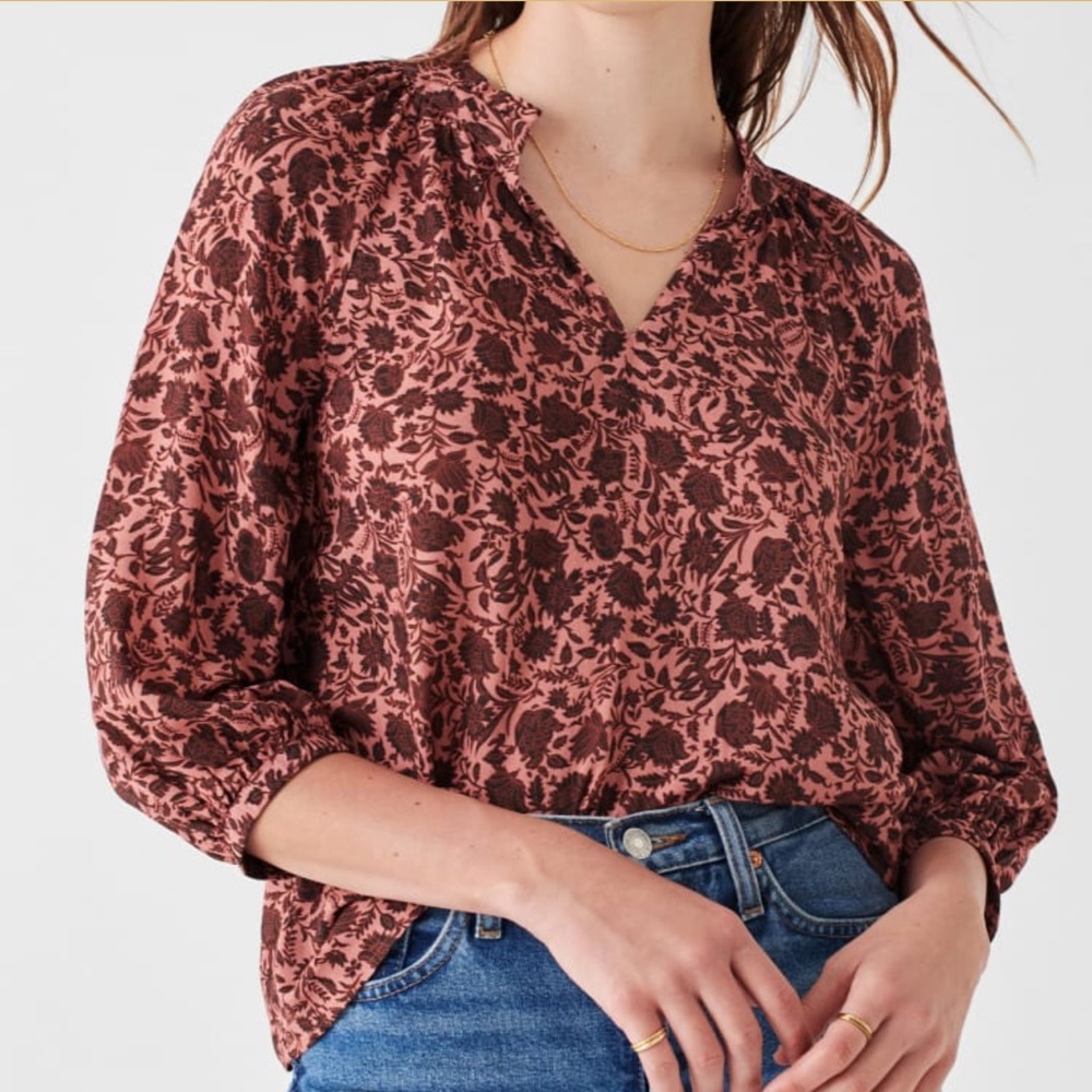 Faherty Portia Top